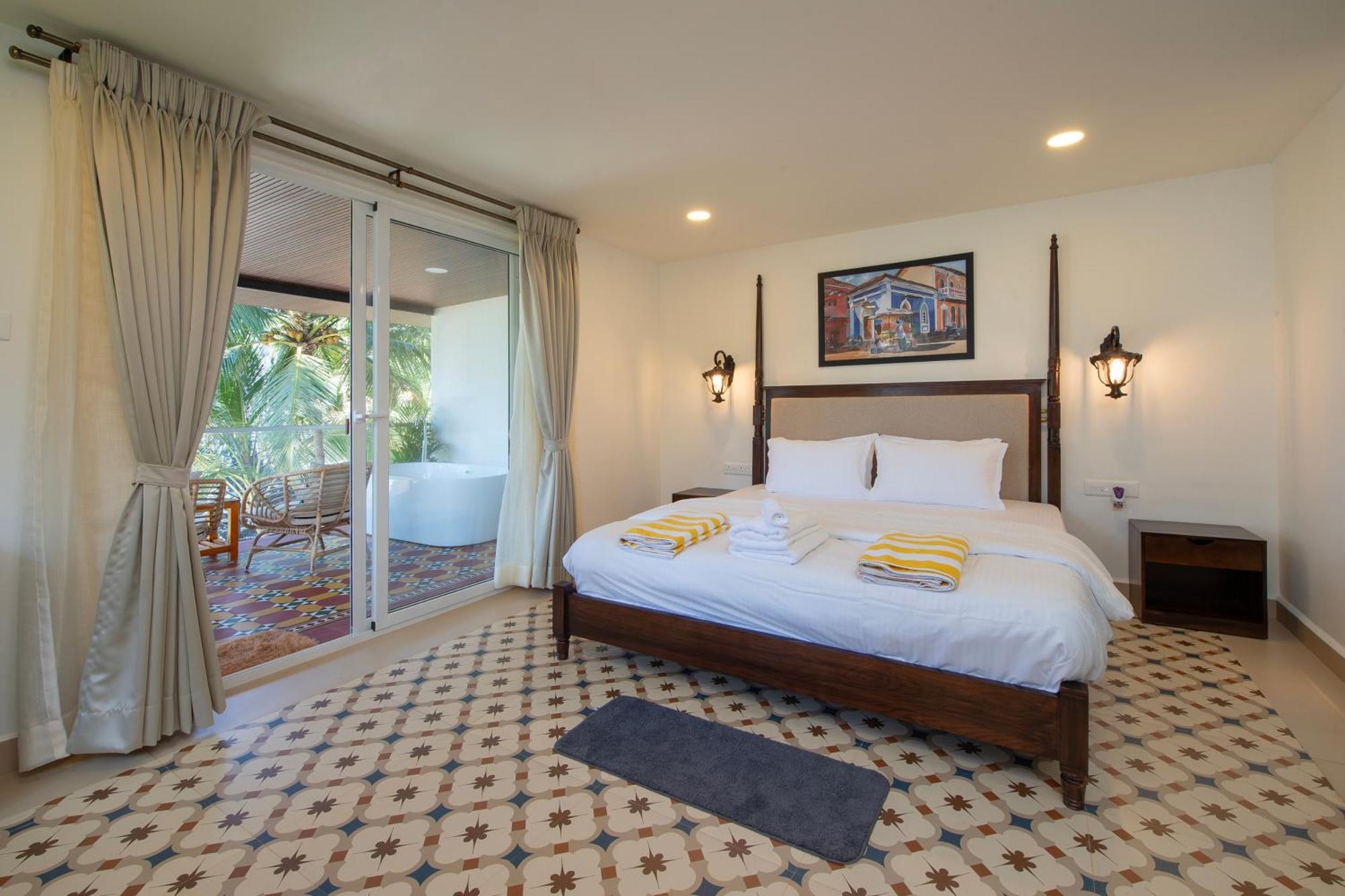 The Rose Goa Beach Resort Agonda Exterior foto