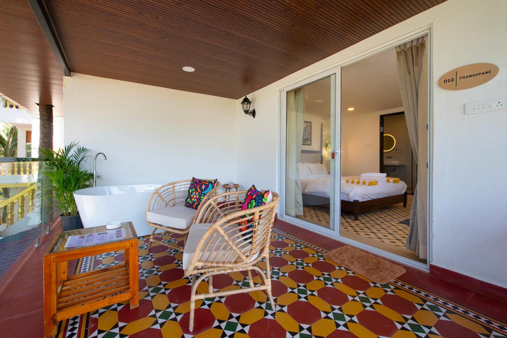 The Rose Goa Beach Resort Agonda Exterior foto