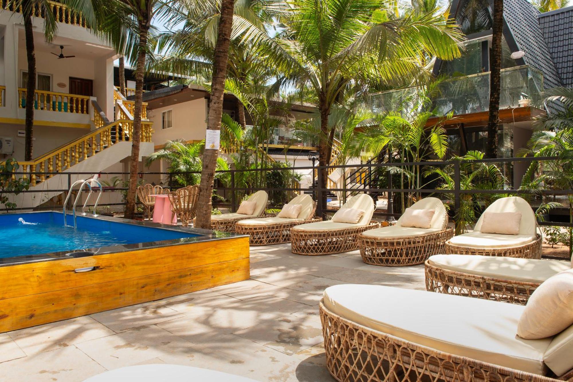 The Rose Goa Beach Resort Agonda Exterior foto